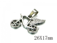 Stainless Steel Jewelry Wholesale - Stainless Steel Pendants - HY54P0166JLR