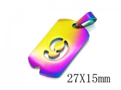 Stainless Steel Jewelry Wholesale - Stainless Steel Pendants - HY70P0757IZ