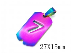 Stainless Steel Jewelry Wholesale - Stainless Steel Pendants - HY70P0755IC