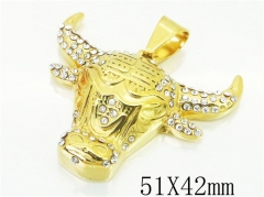 Stainless Steel Jewelry Wholesale - Stainless Steel Pendants - HY15P0516HKO