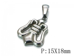 Stainless Steel Jewelry Wholesale - Stainless Steel Pendants - HY54P0077ILE