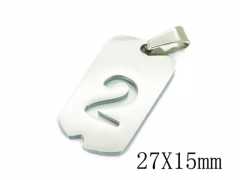 Stainless Steel Jewelry Wholesale - Stainless Steel Pendants - HY70P0723HLT