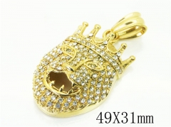 Stainless Steel Jewelry Wholesale - Stainless Steel Pendants - HY22P1079HLA