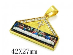 Stainless Steel Jewelry Wholesale - Stainless Steel Pendants - HY13P0147HJF