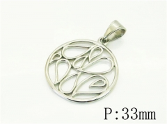 Stainless Steel Jewelry Wholesale - Stainless Steel Pendants - HY72P0103PZ