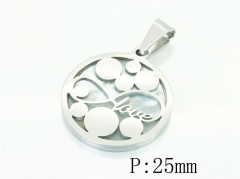 Stainless Steel Jewelry Wholesale - Stainless Steel Pendants - HY22P1049HIZ