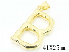 Stainless Steel Jewelry Wholesale - Stainless Steel Pendants - HY48P0137PB