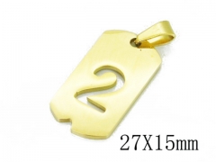 Stainless Steel Jewelry Wholesale - Stainless Steel Pendants - HY70P0732IU