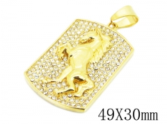 Stainless Steel Jewelry Wholesale - Stainless Steel Pendants - HY15P0337HOY
