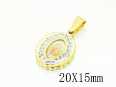 Stainless Steel Jewelry Wholesale - Stainless Steel Pendants - HY12P1486JLE