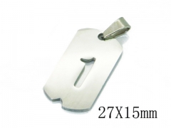 Stainless Steel Jewelry Wholesale - Stainless Steel Pendants - HY70P0722HL