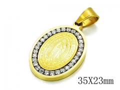 Stainless Steel Jewelry Wholesale - Stainless Steel Pendants - HY13P0573OL