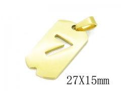 Stainless Steel Jewelry Wholesale - Stainless Steel Pendants - HY70P0737IW