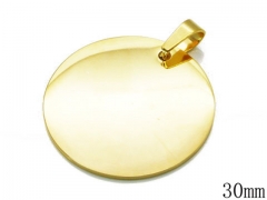 Stainless Steel Jewelry Wholesale - Stainless Steel Pendants - HY70P0260JL