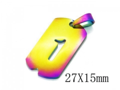 Stainless Steel Jewelry Wholesale - Stainless Steel Pendants - HY70P0749IB