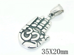 Stainless Steel Jewelry Wholesale - Stainless Steel Pendants - HY48P0019NX