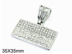 Stainless Steel Jewelry Wholesale - Stainless Steel Pendants - HY13P1334HJE