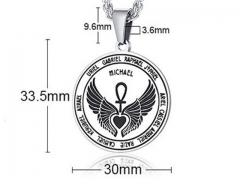 Stainless Steel Jewelry Wholesale - Stainless Steel Pendants - HY0067P306