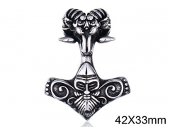 Stainless Steel Jewelry Wholesale - Stainless Steel Pendants - HY0012P571