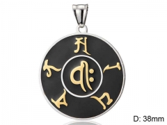 Stainless Steel Jewelry Wholesale - Stainless Steel Pendants - HY008P352