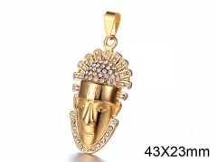 Stainless Steel Jewelry Wholesale - Stainless Steel Pendants - HY008P0206HLW