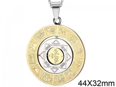 Stainless Steel Jewelry Wholesale - Stainless Steel Pendants - HY0067P310