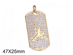 Stainless Steel Jewelry Wholesale - Stainless Steel Pendants - HY008P0001HME
