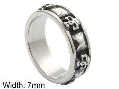 Stainless Steel Skull Rings Wholesale - HY0001R304