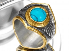Stainless Steel Jewelry Wholesale - Stainless Steel Rings - HY0013R2223