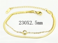 Stainless Steel Jewelry Wholesale - Stainless Steel Bracelets - HY25B0467HSS