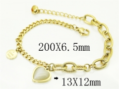 Stainless Steel Jewelry Wholesale - Stainless Steel Bracelets - HY04B0008HIC