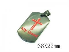 Stainless Steel Jewelry Wholesale - Stainless Steel Pendants - HY59P1385EML