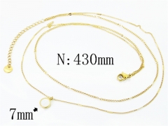 Stainless Steel Jewelry Wholesale - Stainless Steel Necklaces - HY04N0170HYY