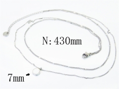Stainless Steel Jewelry Wholesale - Stainless Steel Necklaces - HY04N0169PU