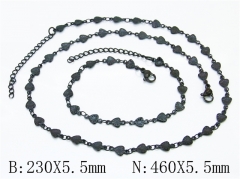 Wholesale Stainless Steel Bracelets & Necklaces Sets - HY39S0130HVV