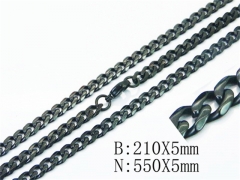Wholesale Stainless Steel Bracelets & Necklaces Sets - HY40S0368HLN