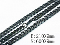 Wholesale Stainless Steel Bracelets & Necklaces Sets - HY40S0401JCL
