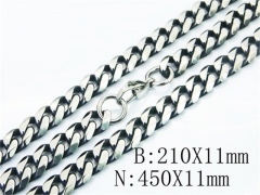 Wholesale Stainless Steel Bracelets & Necklaces Sets - HY40S0406JHD