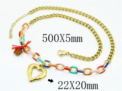 Stainless Steel Jewelry Wholesale - Stainless Steel Necklaces - HY21N0263ICC