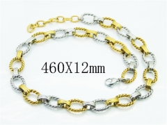 Stainless Steel Jewelry Wholesale - Stainless Steel Necklaces - HY21N0245INR