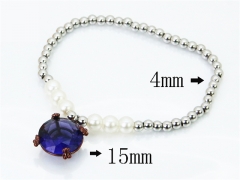 Stainless Steel Jewelry Wholesale - Stainless Steel Bracelets - HY90B0687HLW