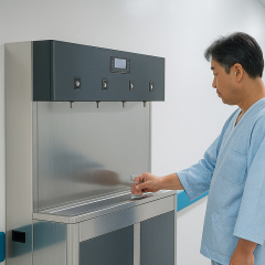 RM-6AE 35L Stainless Steel Tank Standing Water Dispenser with Water Filter System