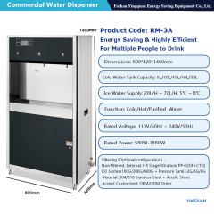 RM-4A Standing Hot Cold Water Dispenser Machine with 10L Stainless Steel Cold Tank