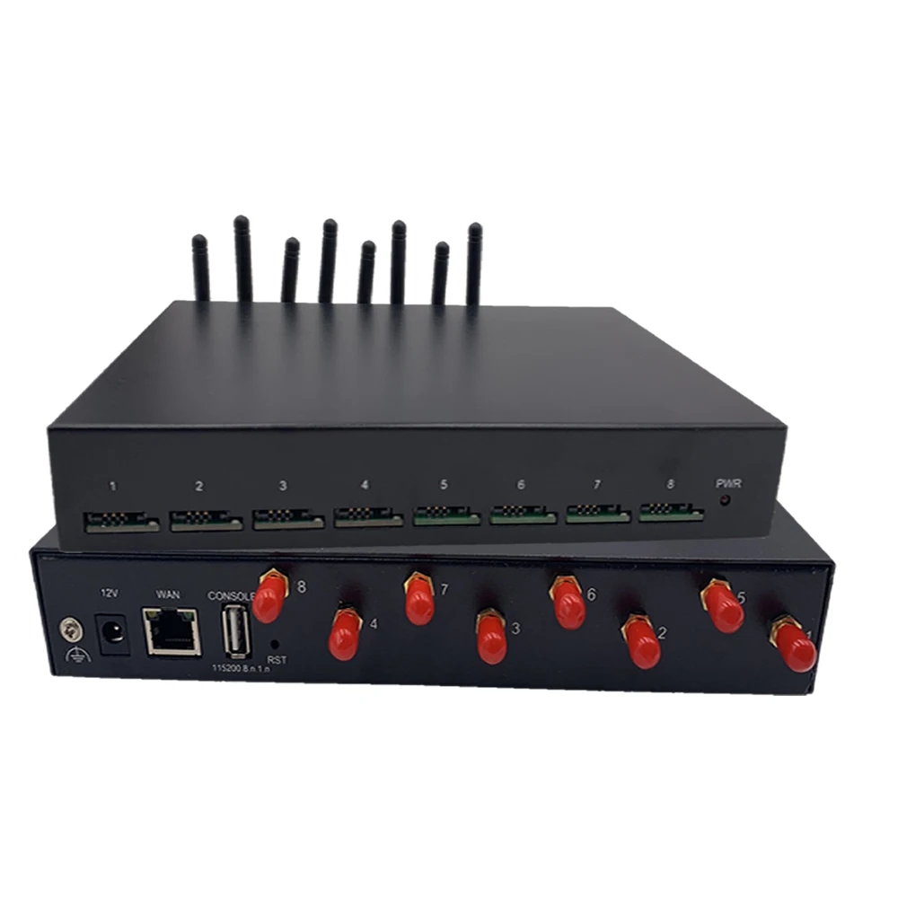 YX 2G GSM 8 Port 8 SIM VoIP Gateway