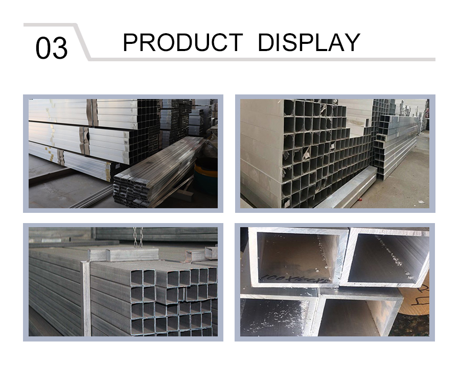 Extruded Aluminum Square Tube