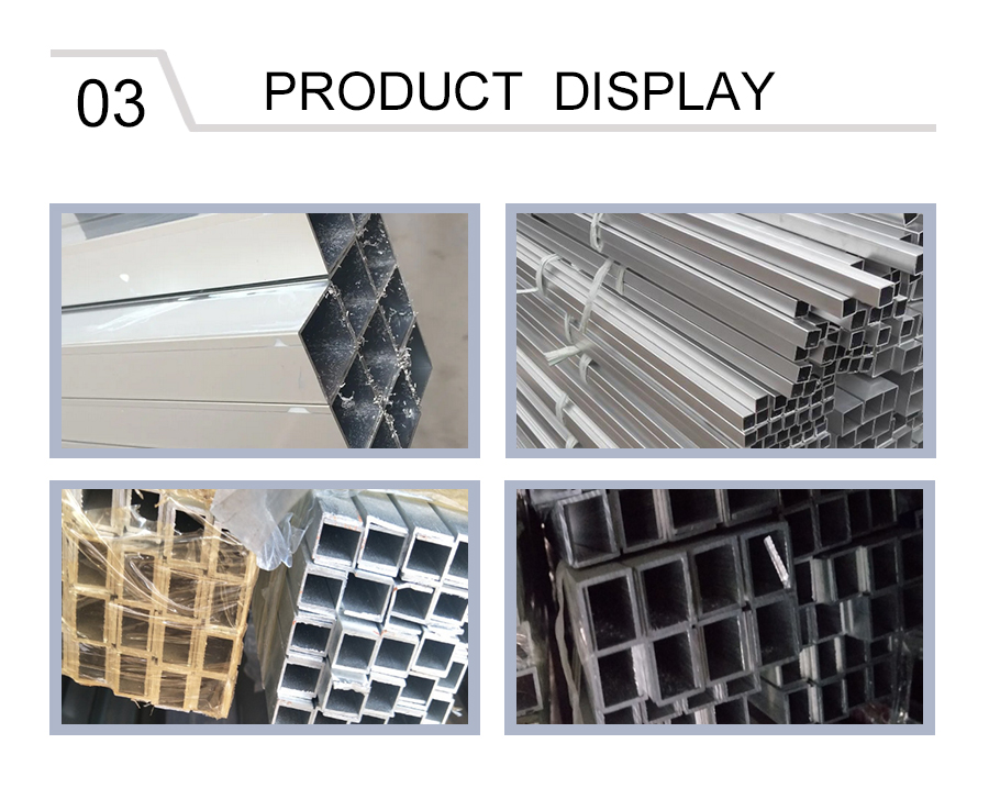 Small Diameter Aluminum Square Tube