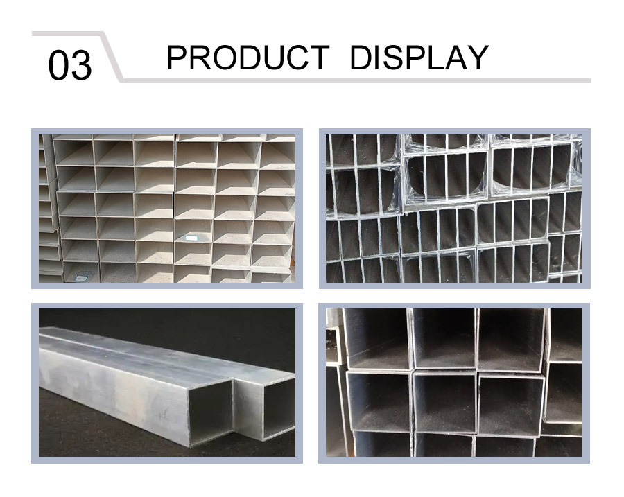 Thick Wall Aluminum Rectangular Tube
