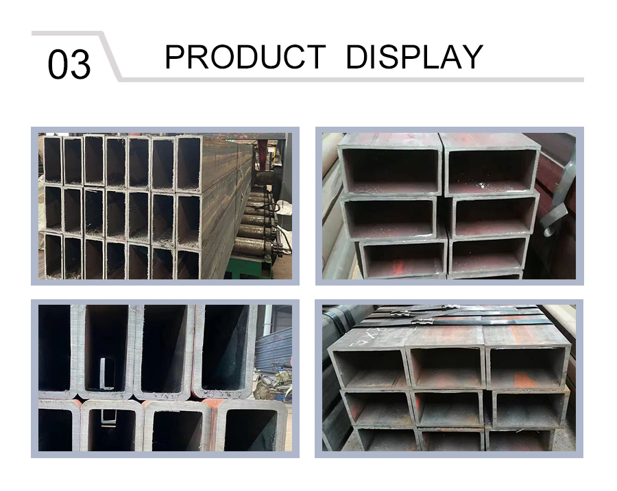 Zinc aluminum magnesium alloy rectangular tube
