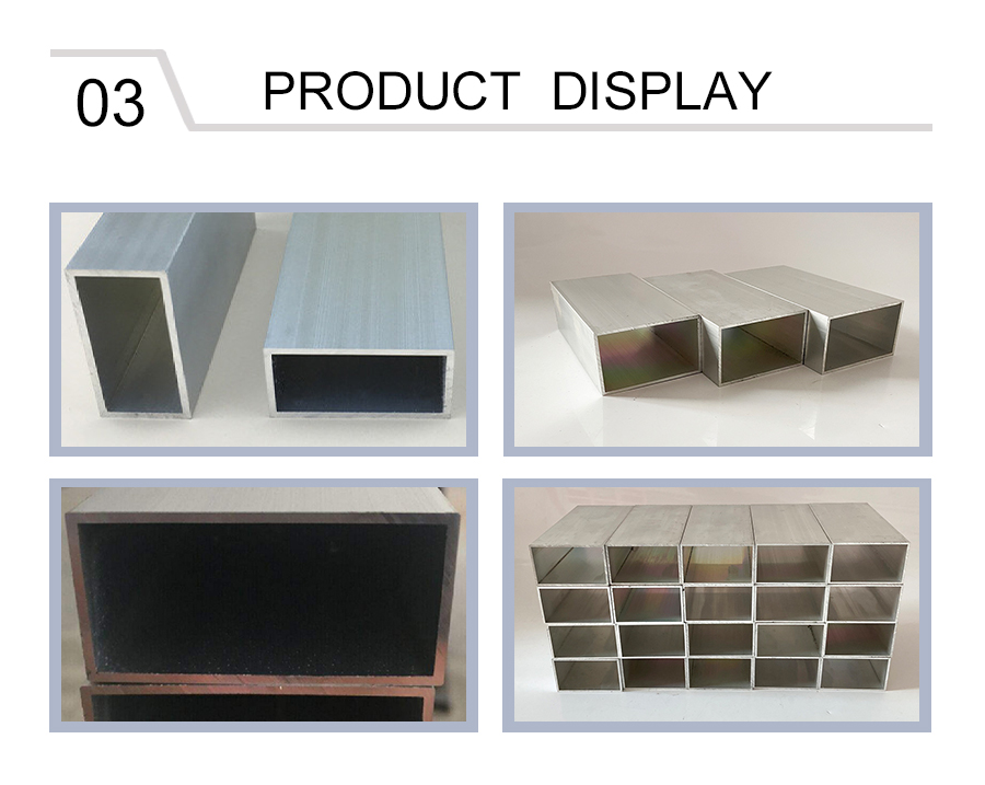 Precision aluminum alloy rectangular tube