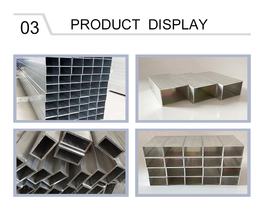 Aluminum-manganese alloy rectangular tube
